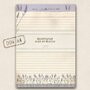 A4 Letter Paper Pad TikiOno | Lavender