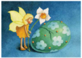 Postcard 257 by Katja Saario - Easter Egg Fairy