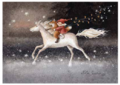 Postcard 416 by Katja Saario - Christmas Ride