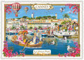 PK 1216 Tausendschön Postcard | La France – Cannes, Le Vieux-Port 