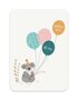 The Lemonbird Postcard | Koala Met Ballonnen Happy Day To You