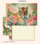 Mini Illustrated notebook Gwenaëlle Trolez Créations - Tiger