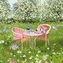 Sabina Comizzi Square Postcard | Idyll in the Garden