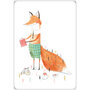 Aquarupella Méli Mélo Postcard - Reading Fox