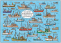 Search Postcard | Wo ist die Möwe mit dem Fischbrötchen...?