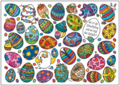 Search Postcard | Wo ist der Schmetterling und wo liegt das Spiegelei?