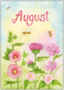 Postcard Inga Berkensträter | August