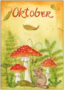Postcard Inga Berkensträter | Oktober