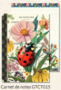 Illustrated little notebook Gwenaëlle Trolez Créations - Coccinelle