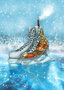 PRE ORDER: Postcard Ila Illustrations 030 - Winter lake