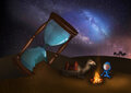 PRE ORDER: Postcard Ila Illustrations 049 - Hourglass