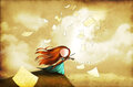 PRE ORDER: Postcard Ila Illustrations 070 - Songs to the wind