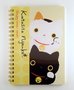 San-X Kutusita Nyanko Spiral Ring Binder Notebook | Lucky Cat