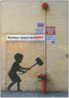 Postcard Banksy Tushita | Hammer Boy
