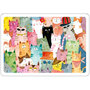 Aquarupella Méli Mélo Postcard - Cat population