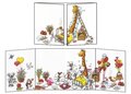 Fold Out Greeting Card with Envelope - Sophie Turrel - Get well soon 