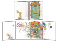 Fold Out Greeting Card with Envelope - Sophie Turrel - Happy Birthday/Surprise (bunny)
