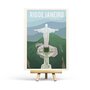 Rio de Janeiro - Retro Travel Postcard by Penpaling Paula
