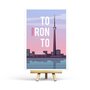 Toronto - Retro Travel Postcard by Penpaling Paula