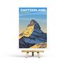 Switzerland - Retro Travel Postcard by Penpaling Paula