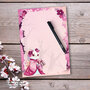 A5 Notepad Kimono Neko - by Hidekos Artwork