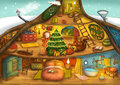 PRE ORDER: Postcard Ila Illustrations 176 - Christmas home