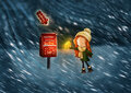 PRE ORDER: Postcard Ila Illustrations 143 - Letterbox