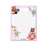 A5 Bears & plants Notepad - Double Sided - by Only Happy Things