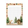 A5 Cabin in the woods Notepad - Double Sided - by Only Happy Things