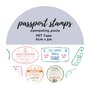 Passport Stamps - PRE-CUT PET-tape by Penpaling Paula