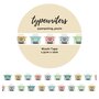 Washi Tape Typewriters by Penpaling Paula
