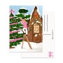 Christmas Postcard by Muchable - decorating tree