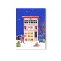 Postcard Only Happy Things | Winter bookshop