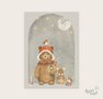 Postcard beer met muis - Appeloogje