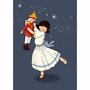 Postcard Belle and Boo | Nutcracker Clara