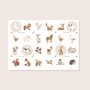 Stickersheet from Studio Poppybird - Boerderijdieren