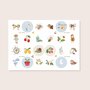Stickersheet from Studio Poppybird - Poppybird 1