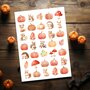 Stickersheet Fall & Pumpkins