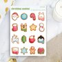 Christmas Cookies Sticker Sheet by Penpaling Paula
