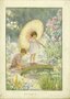 Postcard Margareth W. Tarrant | Little Girl with Parasol