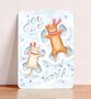 Postcard Joy to the world - Aniet Illustration
