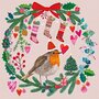 Mila Marquis Postcard Christmas | Robin