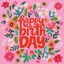 Caroline Bonne-Müller Postcard | Happy Birthday (flowers)