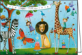 Mila Marquis Folded Card | Happy Birthday (Animals)