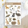Aussie Animals - Sticker Sheet by Penpaling Paula