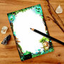 A6 Little Sweet Mandrake in the Enchanted Forest Notepad - by TinyTami