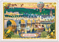 PK 1298 Tausendschön Postcard |Heidelberg, Alte Brücke