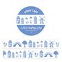Delft Blue Dutch Washi Tape - Little Lefty Lou 