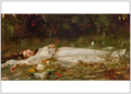 Postcard | Ophelia, um 1900