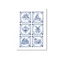 Postcard Only Happy Things | Dutch tiles